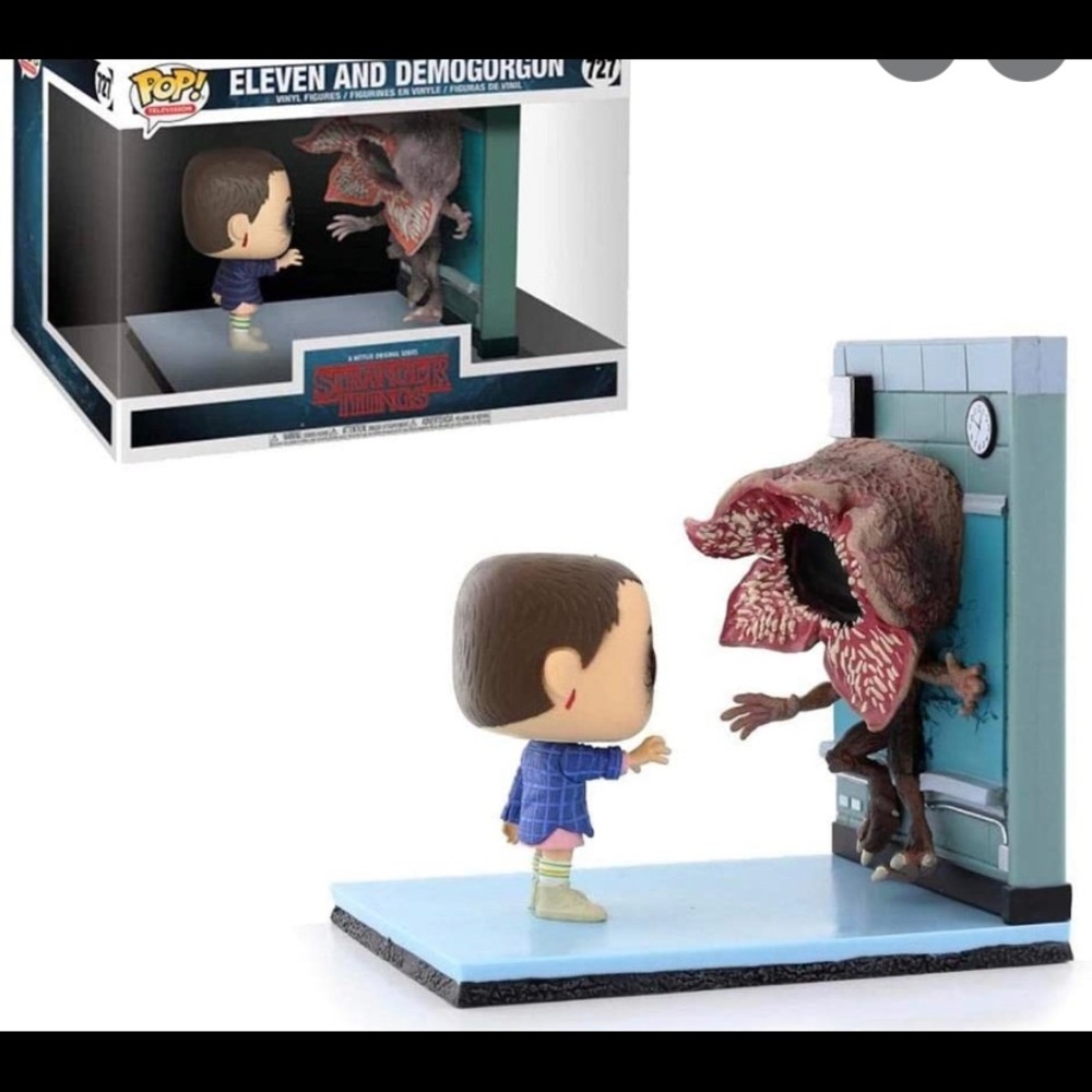 Eleven and demogorgon funko pop